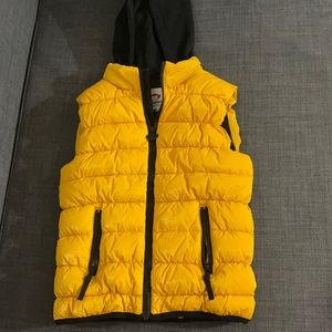 Vest jacket kids puffer reflective